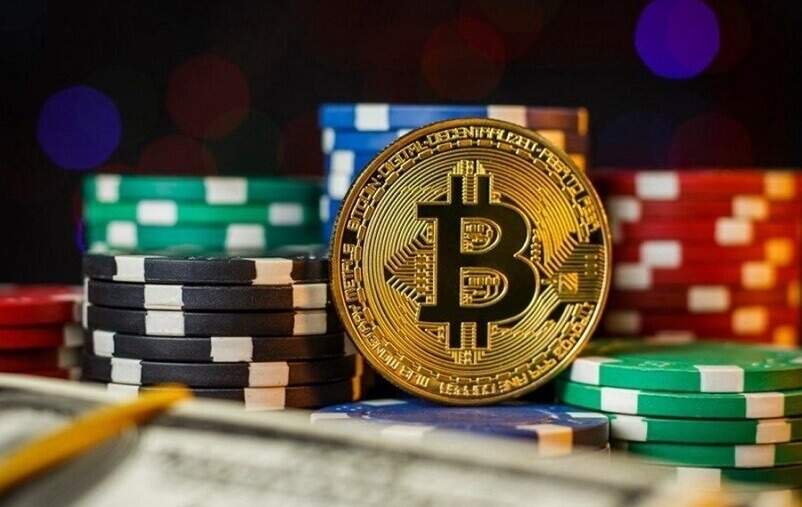 Blockchain bitcoin slot machine