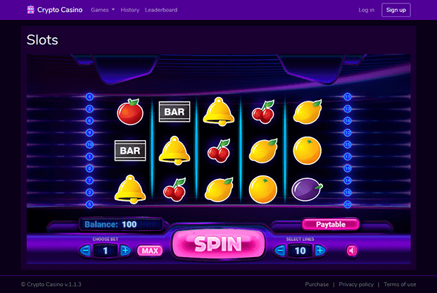 Casino slot machine honeycomb game