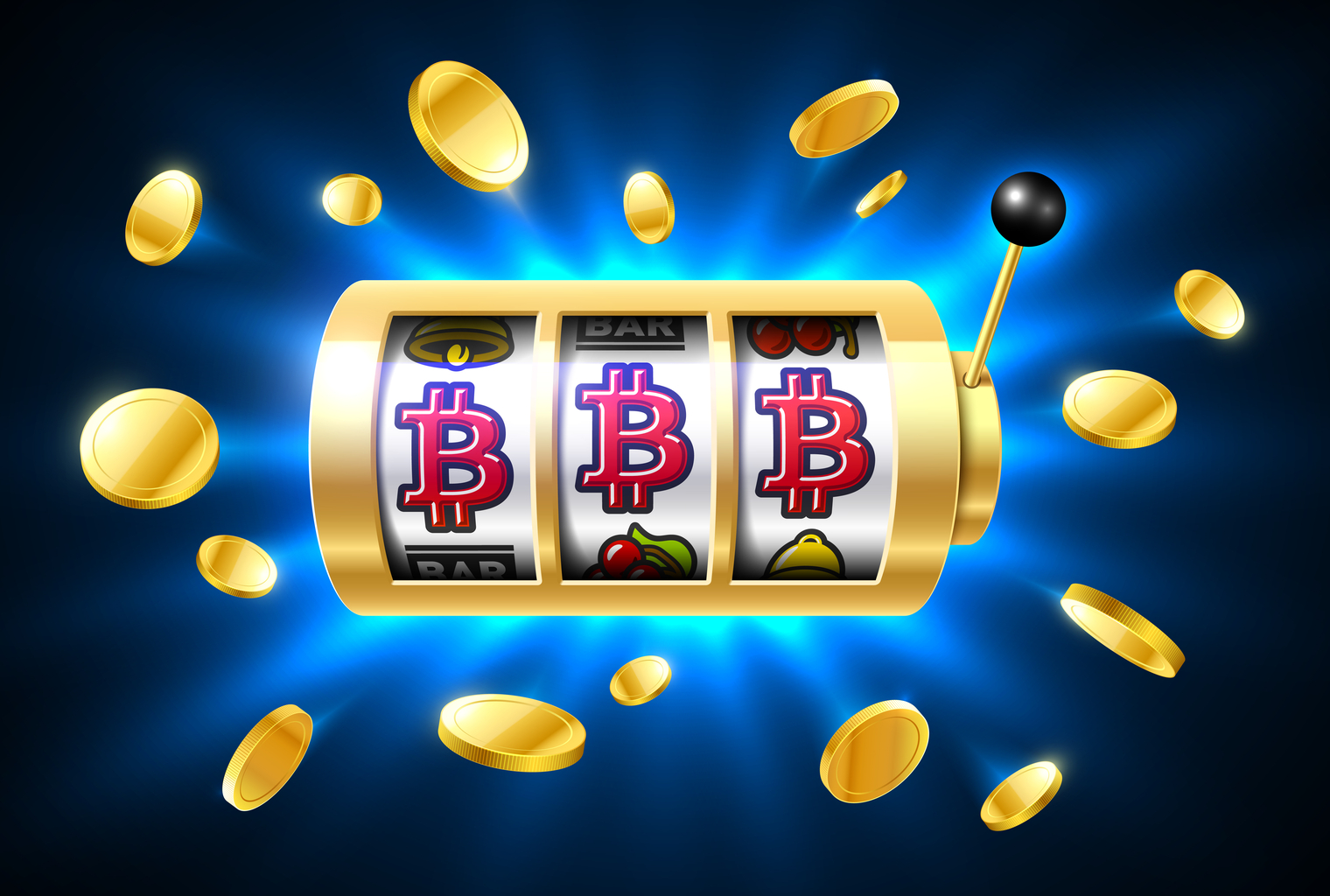 Bitcoin slot machine bet high or low